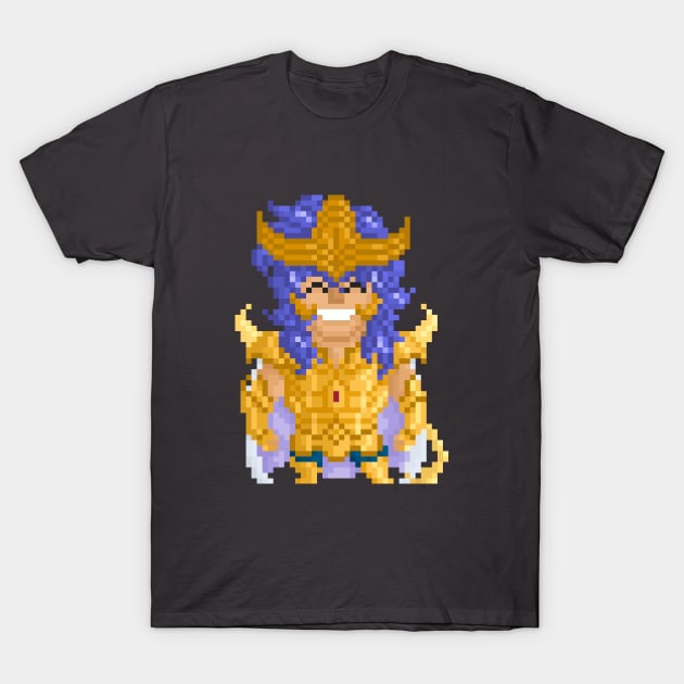 Retro Pixel Saint Seiya, Scorpio T-Shirt by YayPixel